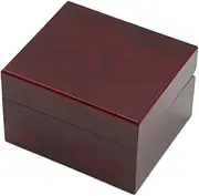 [rockible] Single Watch Storage Box, Wristwatch Display Case, Jewelry Box, Durable Jewelry Organizer Watch Storage Travel Case for Rings