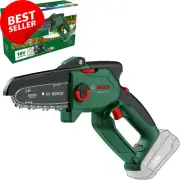 18V Cordless Brushless Compact Chainsaw Pruning Saw for Cutting Wood, without Ba