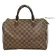 [二手] 正品路易威登 LOUIS VUITTON LV 老款 Speedy 30 Damier Ebene 手提包迷你波士頓包棕色 N41531 Speedy Vuitton 包二手