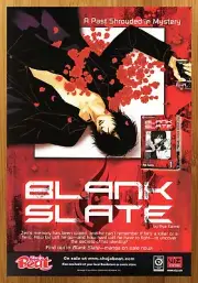 2009 Blank Slate Manga Print Ad/Poster Aya Kanno Anime Wall Art