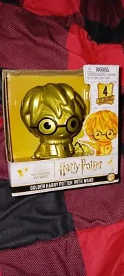 Harry Potter Wizarding World Gold Chase Harry Potter With Wand