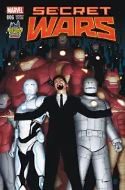 Secret Wars #6 Midtown Exclusive John Tyler Christopher Variant Cover