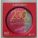 【MO片】MITSUBISHI MO 230MB(FOR MAC) 紅色1盒 5片