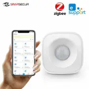 ZigBee PIR Motion Sensor 120° Wireless Infrared Detector Security Burglar Alarm