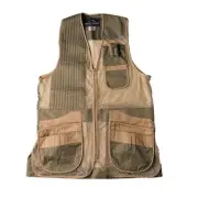 Peregrine, Wild Hare Heatwave Mesh Vest, Sage/Khaki, Right Hand, 2X-Large