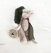 Boyd's Bears Wuzzies QVC Tinker The Elf Mouse Christmas 2.25" Plush