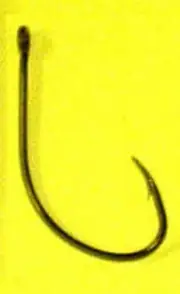 Eagle Claw L042G #1 Wide Bend Bronze Flounder Hook 10CT Size 1