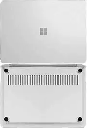 Jarttarn Compatible with 13.5-inch Microsoft Surface Laptop 6 2024 Matte Laptop Protective Hard Anti-Crack Cover for 13.5'' Surface Laptop 6 (Matte Transparent)