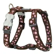 Dog Harness by Red Dingo Style Pink Spots 4676 Cm