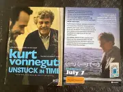 Kurt Vonnegut: Unstuck in Time Flyer Only *NOT A DVD*