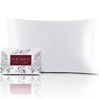 Mellanni 100% Pure Mulberry Silk Pillowcase for Hair w/ Zipper 19mm in Gift Box
