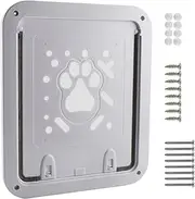 Indoor Cat Door | Mesh Gate for Dog - Decorative Multifunctional Pet Door for Home, Outdoors, Balcony, Hallway, Wall, Apartment