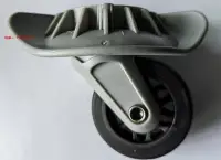 在飛比找Yahoo!奇摩拍賣優惠-萬向輪適配新秀麗S43輪子拉桿箱旅行箱紅色灰色靜音萬向輪HI
