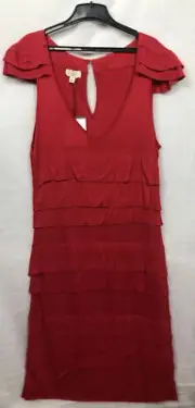 Witchery Red Cocktail Smart Casual Dress Size L Brand New With Tags RRP $149 F37