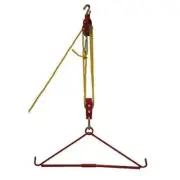 440 LB Gambrel and Pulley Pully Hoist Set for Deer Hunting Lifting Hanging Tool