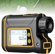 Golf Rangefinder, 1500M Touch Screen Rangefinder Flag Lock with Pulse Vibration, Rangefinder Golf Accessories