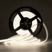 1-20M IP68 Waterproof COB LED Strip 12V 24V 320Leds/M RA90 Flexible Light Bar Ki