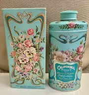 Trailing Arbutus by Avon / California Perfume Co. Talc 3.75oz Tin Full