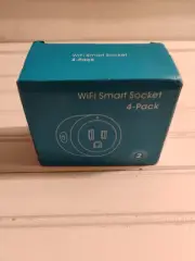 Intertek WiFi Smart Plug 4-Pack, New in Box, Alexa & Google Home Compatible NEW