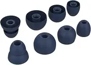 Replacement Earbuds Tips Silicone Ear Tips Compatible with Beats Powerbeats Pro, Beats x, urbeats Wireless Earphone (Navy Blue)