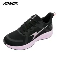 在飛比找momo購物網優惠-【ARNOR】阿諾-輕量慢跑鞋/女 透氣 緩震 運動 路跑 