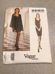 Vogue Pattern #1502 Misses' Size 8-12 Jacket & Dress Tom and Linda Platt Uncut
