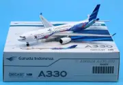 JC Wings 1:400 Garuda Indonesia Airbus A330-300 Diecast Aircraft Model PK-GPZ
