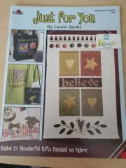 Plaid Acrylic Paint Instruction Book - Just For You - by Laurie Speltz