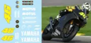 1/12 Decals for YAMAHA ROSSI TEST BIKE BRNO 2006 2007 DECAL TBD18