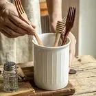 Chopsticks Cage Home Porcelain Kitchen Utensil Holder Modern Chopsticks Holder