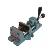 Wilton Cam Action Drill Press Vise 1100-lb Clamping Strength in Sturdy Cast Iron