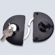 Enhance Convenience with this Smooth Sliding Glass Door Lock for Max 60mm Door