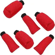 NOLITOY 3 Sets Gear Shift Protector Cover Durable Mesh Gear Sleeve Effortless Installation for Automatic Manual Cars Stylish Car Interior Upgrade