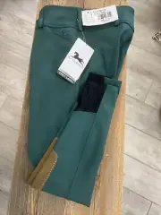 RJ Classics Girls Riding Breeches Avery grey Label June Bug Size 8