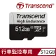 【Transcend 創見】USD350V High Endurance microSDXC UHS-I U3 512GB 高耐用記憶卡(TS512GUSD350V附轉卡)