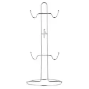 Mug Tree for Counter Water Bottle Drying Rack Coffee Cup Holder Farmhouse