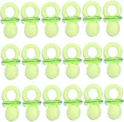 MOLUCKFU 200pcs Mini Pacifier Decoration Shower Pacifier Game Shower Souvenirs Shower Cupcake Toppers Boy Pacifiers for Breastfed Babies Pacifiers for Shower