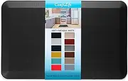 ComfiLife Anti Fatigue Floor Mat - Perfect Kitchen Mat, Standing Desk Mat - Comfort at Home, Office, Garage - Durable - Stain Resistant - Non-Slip Bottom Medium 20"x32" Black