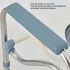 Bedside Potty Chair Brake Universal Wheels Bedside Commode Chair Foldable For