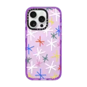 iPhone 16 Pro Impact Case Confetti Snow by Katie Benn