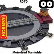 MOTORISED TURNTABLE track OO gauge 1:76 model railways HORNBY R070