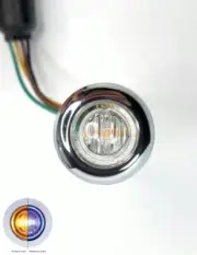 Custom Listing For edison3000 - (QTY/13) 1-1/4" LED Dual Color Light Amber/Blue