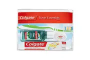 Colgate Travel Essentials Pack Toothbrush Toothpaste Mouthwash Floss Travel Bag Free Postage