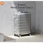 XIAOMI 現貨=小米金屬旅行箱2旅行箱旅行箱行李箱全鋁鎂合金拉桿箱萬向輪20