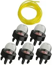 5pc Primer Bulb Pump Bulbs 1M Fuel Line For Ryobi For Stihl For Talon Trimmer Whipper Snipper Chainsaw Blower Trimmer Part Tool