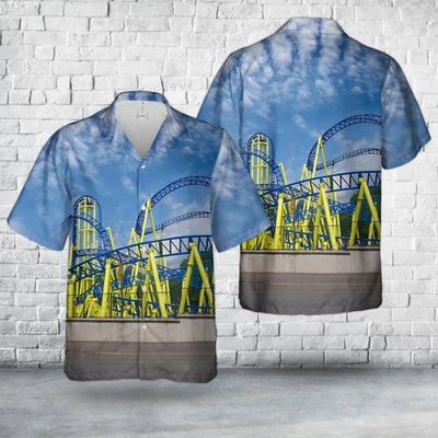 Impulse roller coaster Hawaiian Shirt