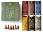 Jembrana Incense Cones- Mix 6 Scents (60 Cones Total), 10 Cones Each of Lotus...