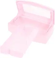 SOESFOUFU Box Cleaning for Nail Tool Tweezers Tray Storage for for Nail Tool Plastic Tray Nail Art Tool Cleaning Supplies Nail Soaking Nail Tool Tray