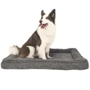 Dog Crate Bed for Large, Medium Dog, Washable Dogs Bed for Crate with Bolster...