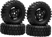 4Pcs RC Crawler Tires 1/10 Simulation Climbing Car Tires for SCX10 W210 Accs